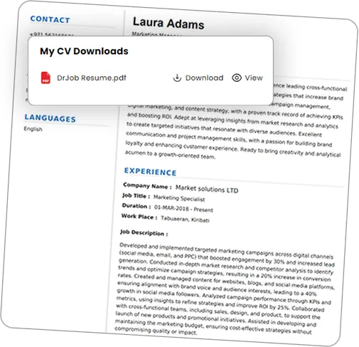 AI Resume Builder - Download Your AI-Generated Resume